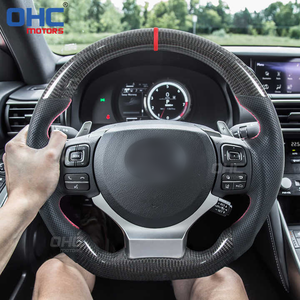 Volant en fibre de carbone à affichage Led personnalisé pour Volante <span class=keywords><strong>Lexus</strong></span> Is Nx Isf <span class=keywords><strong>Ct</strong></span> Gsf <span class=keywords><strong>200h</strong></span> Volant Led Smart Performance Ohc - Product Image 6