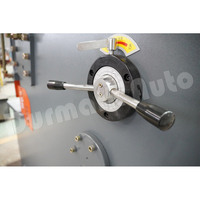 Mesin Pemotong Hidrolik Manual Durmark QC12K Seri 6*6000mm dengan Motor Pompa untuk Baja Karbon Akurasi Tinggi