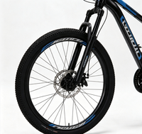 Vélo de montagne à vitesse variable, frein à disque double, vélo amortissant pour adolescents et adultes