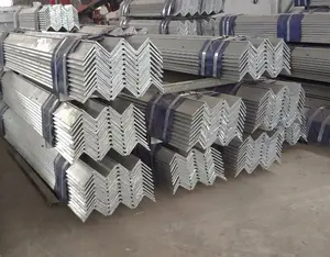 S235jr Hot Rolled Carbon 75x75x5 Equal Galvanized Steel Angle Bar Raw Material Small Angle Bracket
