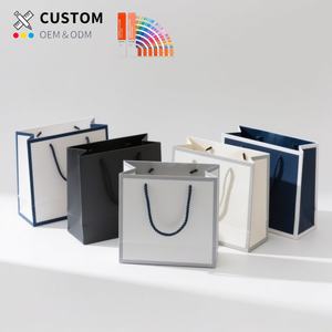 Custom Tote Art Gift Paper Package <b>Bags</b> Recycled <b>Food</b> Retail Stores Kraft Paper Gift <b>Bags</b> with Your Own logo - Product Image 1