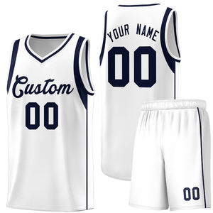 Custom Desain grosir Retro cetak keranjang bola rompi rompi <span class=keywords><strong>Set</strong></span> kemeja pria bernapas seragam Basket Jersey - Product Image 4