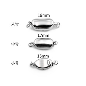 Cierre de Lingote de Acero de Titanio Fibon, Conector de Perlas de Acero Inoxidable Bañado en Oro de 18K, Accesorio para Joyería de Collares y Pulseras - Product Image 3