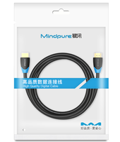 Cable HDMI 2.0 Mindpure 4K de alta velocidad 18Gbps, cable HDMI a HDMI blindado y chapado en oro para PC, portátil, monitor, proyector, Smart TV