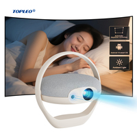 Projecteur vidéo Topleo, projecteur vidéo chinois fabriqué en Chine, 4k Proyector, écran LED intelligent Android, mini projecteur portable