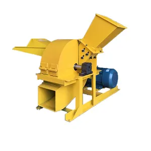 Energy Saving Charcoal Powder Coconut Husk Machine Wooden Hammer Crusher