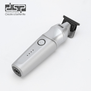 Tondeuse à cheveux professionnelle Dsp, lame en acier inoxydable, alimentée par batterie, longueur réglable, pour usage domestique et en salon de coiffure - Product Image 3
