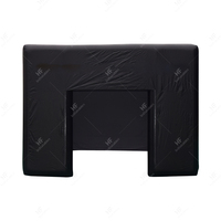 Tente de simulation de golf mobile en PVC, personnalisable, avec écran d'impact, pompe à air électrique, installation facile pour la maison