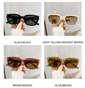 2024 New Wholesale Popular UV Protection Small Frame Trendy Personalized Fashion Sun Glasses Men Women Sunglasses
