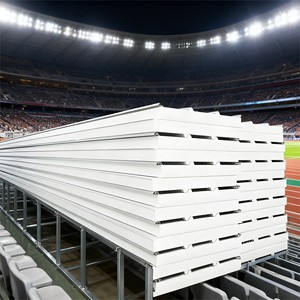 Khí hậu lạnh tối ưu cách nhiệt thép chống cháy tấm lợp Polyurethane/đá LEN/EPS/kính len Tấm bánh sandwich - Product Image 2