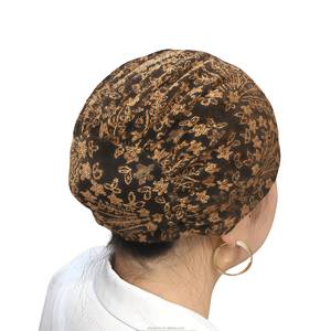 Pañuelo instantáneo de franela para mujer musulmana al por mayor, con lazos y botones, con capucha, transpirable y ecológico - Product Image 2