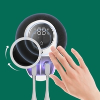 Nouvel arrivage de batterie USB automatique désinfectant UV porte-brosse à dents désinfectant lumière UVC