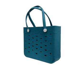 Vente en gros d'usine Moulage avec logo personnalisé Grand sac de plage imperméable pour l'été en forme d'Eva pour femmes - Product Image 6