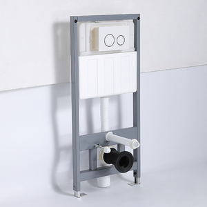 <span class=keywords><strong>Cisterna</strong></span> de WC de HDPE oculta para baño de doble descarga de estilo europeo moderno con tanque de agua de acero inoxidable ABS de cerámica - Product Image 5