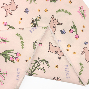 Nueva llegada de material de Jersey estampado de tela de <span class=keywords><strong>Modal</strong></span>/algodón, tejido de Jersey de <span class=keywords><strong>modal</strong></span> y <span class=keywords><strong>spandex</strong></span> supersuave a la venta/ - Product Image 6