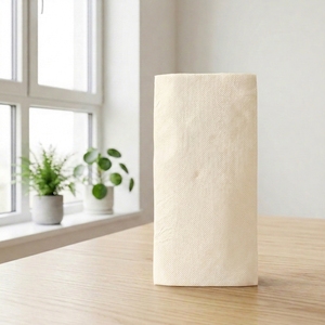 <span class=keywords><strong>Tovaglioli</strong></span> da Cena in Bambù Personalizzati, Assorbenti, 40x40cm, 2 Veli, 8 Pieghe, Effetto Lino, con Sacchetto per Ristoranti, Matrimoni, Catering - Product Image 1