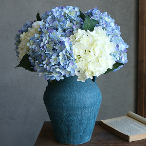 Fleurs d'hortensia artificielles à 11 tiges, fleurs en soie haute simulation pour décoration de mariage et de maison - Product Image 4