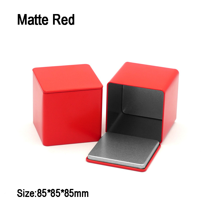 สีแดงด้าน 10 ชิ้น L85*W85*H85 มม.
