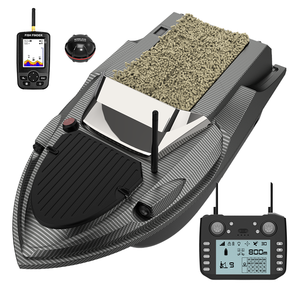 V080 2025 Новый 800 м 3 кг 180 GPS точка автоматического возврата GPS гидролокатор Fish Finder 12 В высокоскоростная лодка для ловли карпа с выпуклым крюком