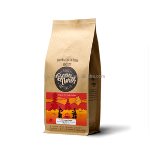 Bán buôn Thiết kế gia vị thủ công bao bì doypack Nut Snack đứng lên cà phê tùy chỉnh in Túi giấy Kraft - Product Image 6
