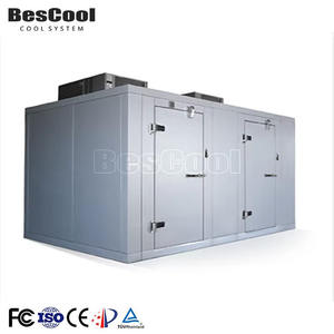 China Top logística personalizada sala fria pré projetado aço frio congelador sala armazenamento armazém explosão congelador - Product Image 3