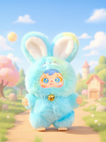Nouvelle Boîte Mystère Officielle Authentique Samuel Magic : Peluche Lapin Coloré, Pendentif Fille, Cadeau – Boîtes Mystères Officielles Authentiques