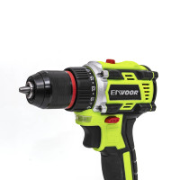 Perceuse électrique sans fil 21V, moteur sans balais de qualité industrielle, vitesse variable, portable, fonctionne sur batterie, OEM, couple maximal de 75 Nm, 2,0 Ah