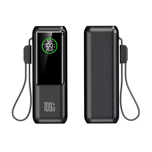 100W Laptop Power Bank with LED Display Ultra-Fast 20000mAh Portable Charging Power Station for Laptops Mobile Phones
