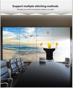 Dikişsiz 55 Inç HD 2x2 Ultra Ince Çerçeve LCD TV Duvar Iş Organizasyonları Promosyon - Product Image 3