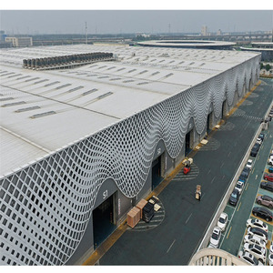 Estructura de Acero <span class=keywords><strong>Prefabricada</strong></span> para Construcción Ligera, Taller, Hangar, Almacén, Construcción Rápida y Económica - Product Image 2