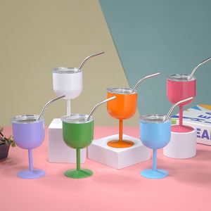 4oz Travel <b>Wine</b> Tumbler With Lid <b>Wine</b> <b>Goblet</b> Glasses for <b>Wine</b> Cocktails Whiskey - Product Image 1