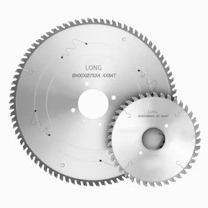 Cuchilla de corte en frío industrial de cerámica con recubrimiento de CrN de 10 pulgadas (25.4 mm) y 2.0 mm de espesor de corte para tuberías metálicas, barras corrugadas y perfiles cuadrados de metal. - Product Image 4