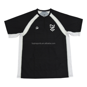 FQ Au NZ kaus bisbol tim Hoodie, pakaian olahraga bisbol kancing penuh, Set seragam bisbol kancing bawah - Product Image 3