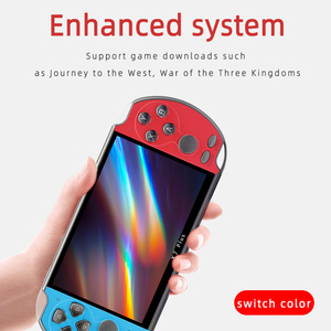 קלאסי topleo 4k רטרו 500 ב 1 600 ב 1 משחק וידאו קונסולת וידאו נייד כף יד נייד שחקנים מיני x7 בתוספת קונסולת משחק - Product Image 3