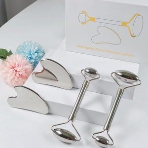 Yüz gua sha kazıma paslanmaz çelik gugupaslanmaz <span class=keywords><strong>guasha</strong></span> aracı - Product Image 1