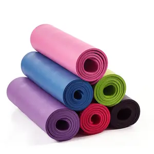 Eco Friendly Exercise Fitness Pilates Extra Thick Non-slip NBR Yoga Mat