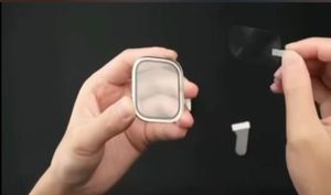 Film de protection de montre en verre pour IWatch - 49mm Film de montre en métal noir Vente à chaud aux Émirats arabes unis Film de protection pour IWatch 41mm 45mm - Product Image 2