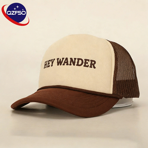 Casquette de baseball camouflage à 6 panneaux QZFSO, personnalisée, de haute qualité, avec logo imprimé, broderie, maille, style hip-hop, pour hommes - Product Image 1