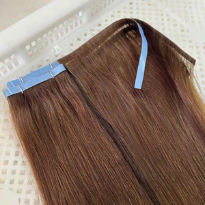Nouvelle Arrivée 2026 Extensions de Cheveux Vierges Remy Invisibles, Cheveux Européens Bruts Injectés, Bande Longue à Double Trame Faite à la Machine - Product Image 3
