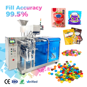 Machine d'emballage de sachets à fermeture éclair entièrement automatique, machine d'emballage de sachets pré-faits, machine d'emballage de sachets de thé pyramidaux - Product Image 5