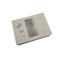 Boîte à livre magnétique en papier kraft brun naturel avec insert en carton structuré pour l'emballage de thé, biscuits, aliments artisanaux, cadeaux
