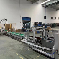 Máquina Empacadora de Cartón Corrugado Automática Eléctrica Multifuncional XINTU Nueva con PLC para Alimentos, Bebidas y Tabaco