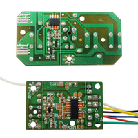 Kit de circuit imprimé pour jouets télécommandés à 4 canaux - PCB universel, adapté aux véhicules télécommandés et aux véhicules d'escalade