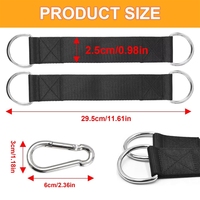 Porte-clés promotionnels en gros, mousquetons, cordons en polyester, porte-clés d'escalade en plein air avec logo personnalisé