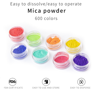 Cnmi giấy chứng nhận công nghiệp thực phẩm tuyệt vời cảm ứng mica bột cho nhựa Epoxy môi nến bóng mắt - Product Image 5