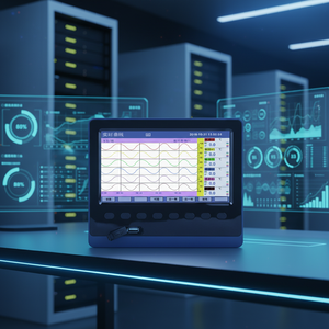 Безбумажный регистратор данных TESHI TSHOR RS485 для измерения расхода и температуры - Product Image 2