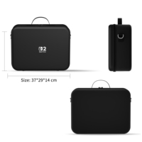 Étui de voyage personnalisé OEM extra large en PU pour Nintendo Switch 2, sac de rangement de protection antichoc en EVA rigide pour accessoires Switch 2