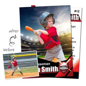 WJPC התאם אישית את כרטיסי המשחק שלך, כרטיסי כדורגל, כרטיסי בייסבול, אופ 13, כרטיסי אספנות, כרטיסי מסחר בהתאמה אישית - Product Image 3