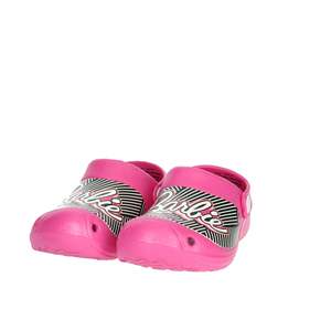 Zuecos para niñas Barbie, diseño a rayas fucsia, zapatos ligeros y cómodos para niños - Product Image 6