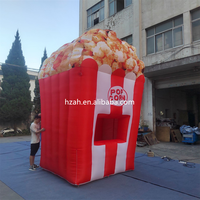 Stand à popcorn gonflable promotionnel personnalisé pour la publicité